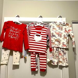 NWT Christmas PJs and Outfit